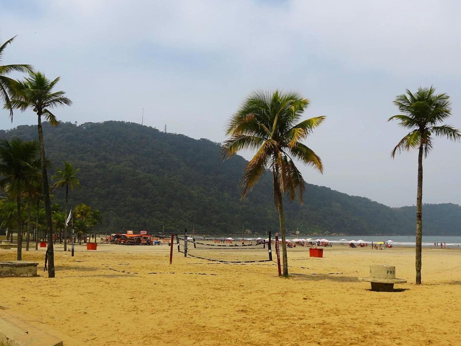 113 Canto Do Forte - 1Dorm - 200 M Da Praia E 20M Dos Bares E Restaurantes - Estacionamento Gratuito E Wi Fi , Tv A Cabo Praia Grande  Bagian luar foto