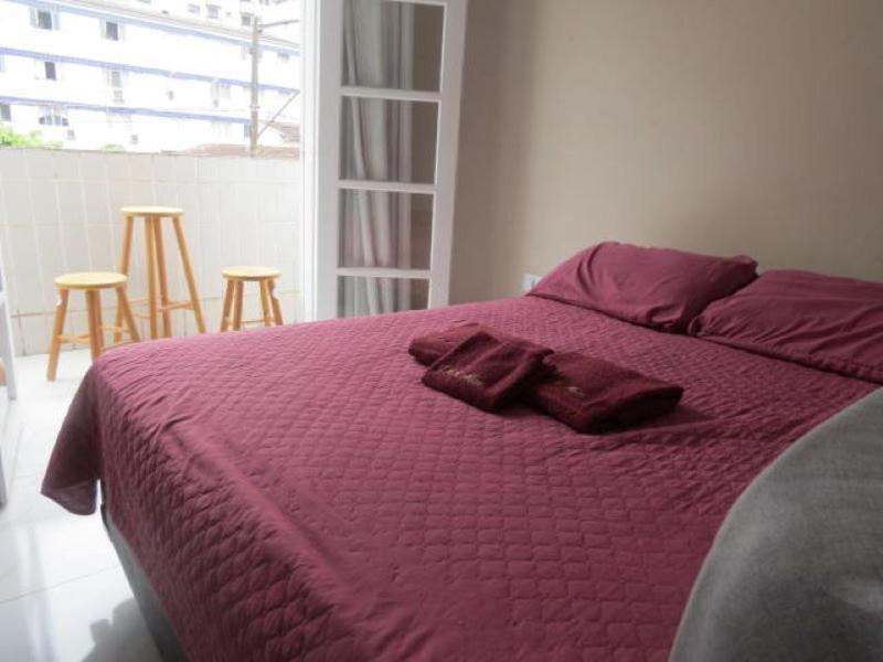113 Canto Do Forte - 1Dorm - 200 M Da Praia E 20M Dos Bares E Restaurantes - Estacionamento Gratuito E Wi Fi , Tv A Cabo Praia Grande  Bagian luar foto